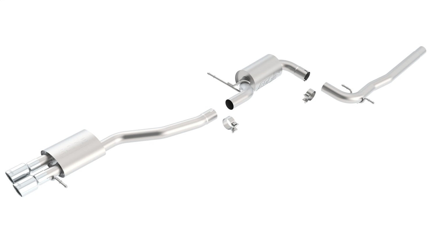 Borla Cat-Back Exhaust System - S-Type | 2006-2010 Volkswagen Jetta 2.5L (140397)