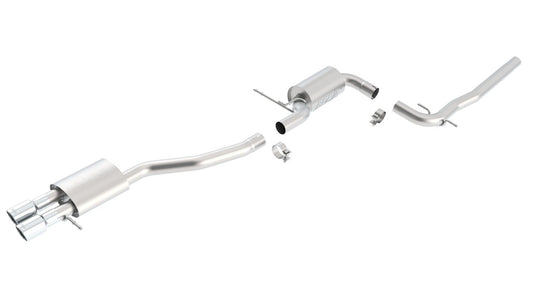 Borla Cat-Back Exhaust System - S-Type | 2006-2010 Volkswagen Jetta 2.5L (140397)