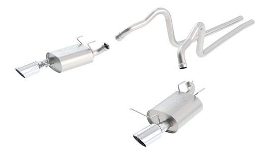 Borla Cat-Back Exhaust System - ATAK | 2011-2014 Ford Mustang 3.7L (140398)