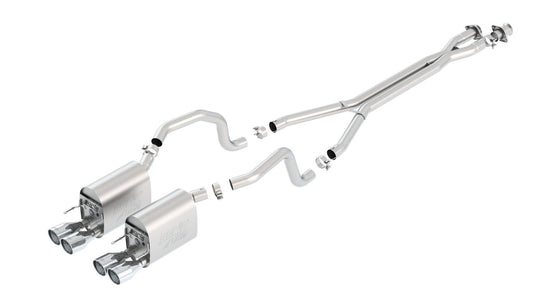 Borla Cat-Back Exhaust System - ATAK | 2009-2011 Chevrolet Corvette 6.2L (140414)