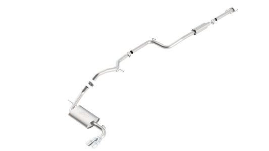 Borla Cat-Back Exhaust System - S-Type | 2012-2017 Ford Focus Sedan 2.0L (140454)