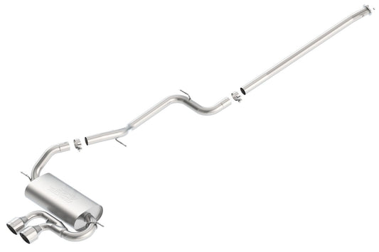 Borla Cat-Back Exhaust System - S-Type | 2013-2018 Ford Focus ST 2.0L (140504)