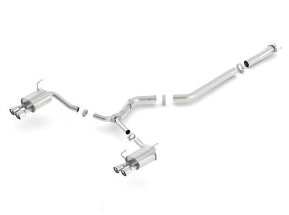 Borla S-Type Cat-Back Exhaust | 2015-2020 Subaru WRX/STI (140595)