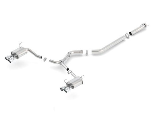 Borla S-Type Cat-Back Exhaust | 2015-2020 Subaru WRX/STI (140595)
