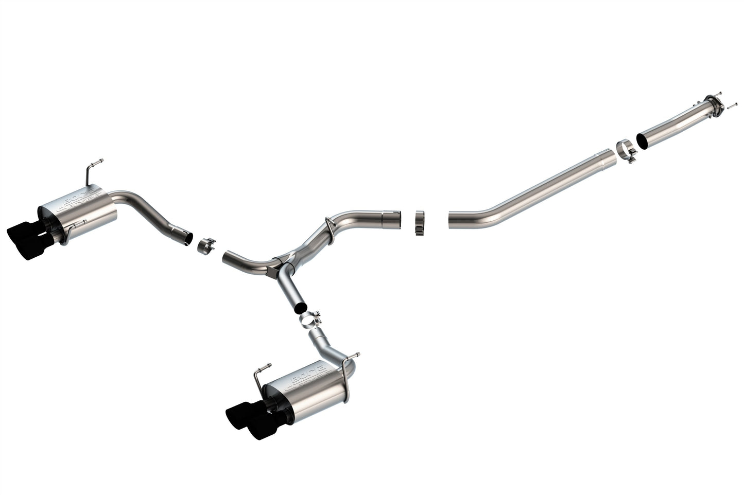 Borla S-Type Cat-Back Exhaust | 2015-2020 Subaru WRX/STI (140595)