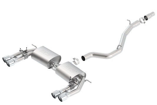 Borla Cat-Back Exhaust System - S-Type | 2015-2020 Audi S3 2.0L (140631)