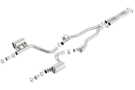Borla Cat-Back Exhaust System - ATAK | 2015-2020 Dodge Challenger 6.2L (140646)