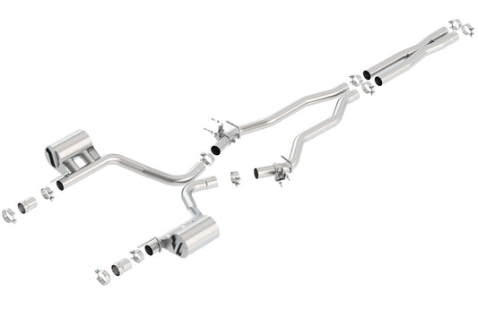 Borla Cat-Back Exhaust System - ATAK | 2015-2020 Dodge Charger 6.4L (140672)