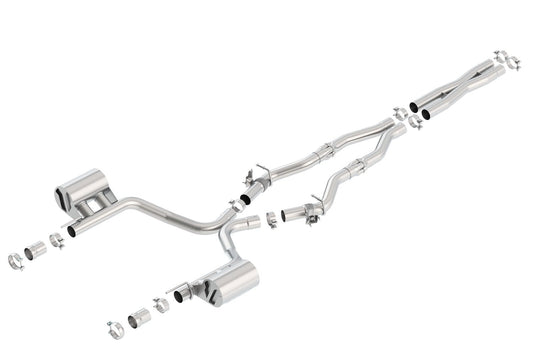 Borla Cat-Back Exhaust System - ATAK | 2016-2018 Dodge Challenger 5.7L (140714)