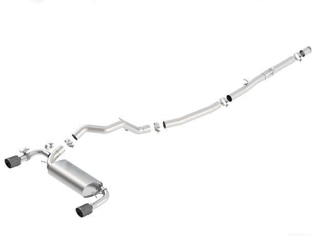 Borla ATAK Series Cat-Back Exhaust | 2016-2017 Ford Focus RS (140730)