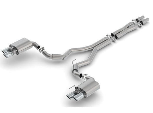 Borla S-Type Cat-Back Exhaust | 2018 Ford Mustang GT (140742)