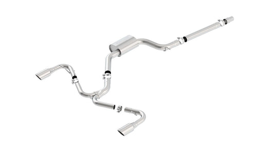 Borla S-Type Cat-Back Exhaust System | 2018 - 2021 Volkswagen GTI MK7.5 (140751)