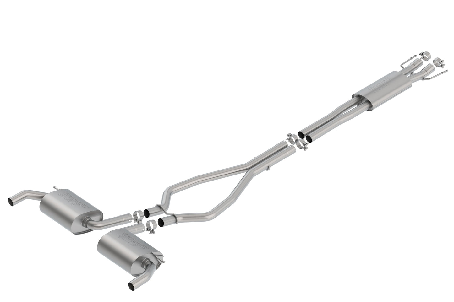 Borla Cat-Back Exhaust System - S-Type | 2019-2020 Ford Edge ST 2.7L (140766)