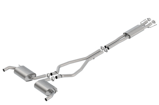 Borla Cat-Back Exhaust System - S-Type | 2019-2020 Ford Edge ST 2.7L (140766)