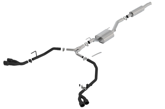 Borla Cat-Back Exhaust System - S-Type | 2020-2020 Jeep Gladiator 3.6L (140815CB)