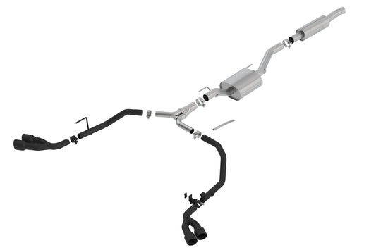 Borla Cat-Back Exhaust System - ATAK | 2020-2020 Jeep Gladiator 3.6L (140816CB)
