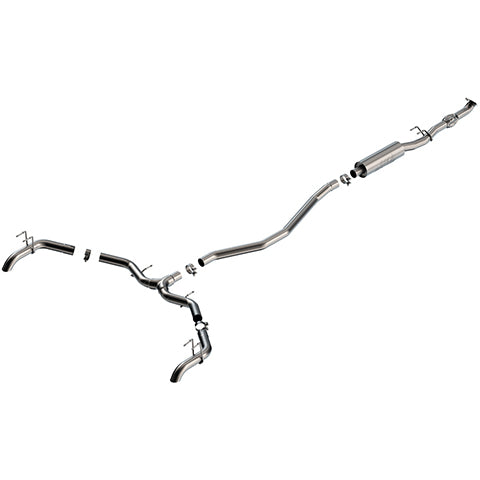 Borla S-Type Cat-Back Exhaust System | 2022-2023 Honda Civic EX AT (140928)
