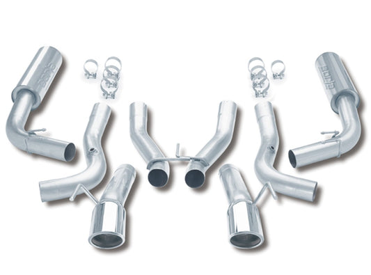 Borla Cat-Back Exhaust System - S-Type | 1996-2002 Dodge Viper 8.0L (14663)