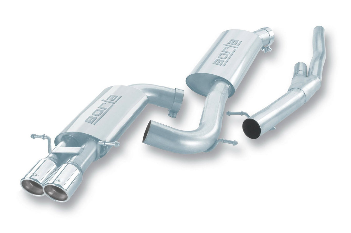 Borla Cat-Back Exhaust System - S-Type | 2000-2002 Audi S4 2.7L (14902)