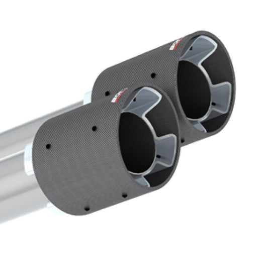 Borla Carbon Fiber Exhaust Tip Kit | 2018-2021 Kia Stinger (20165)