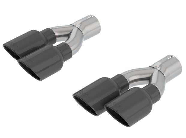 Borla Black Exhaust Tip | 2018-2020 Jeep Grand Cherokee Trackhawk 6.2L Supercharged (60672BC)
