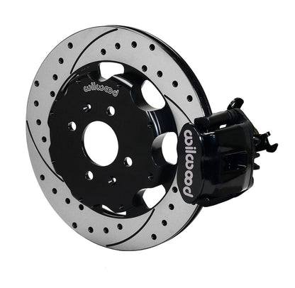 Wilwood Rear Parking Brake Caliper Brake Kit - 2.39" Axle Offset - 12.19" Rotors | 92-95 Civic / 93-97 Del Sol / 90-01 Integra (140-10207)
