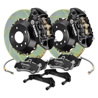 Brembo Gran Turismo 4-Piston Slotted Rear Big Brake Kit | Multiple Fitments (2P2.8042A)