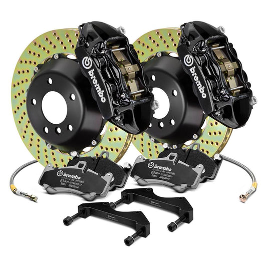 Brembo GT Series Cross Drilled 2-Piece Rotor Front Big Brake Kit | 2002-2007 Subaru WRX/STI (1B1.7008A)