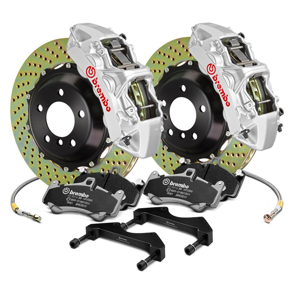 Brembo GT Series Cross Drilled Front Big Brake Kit | 2004-2007 Subaru WRX/STI (1M1.8039A)
