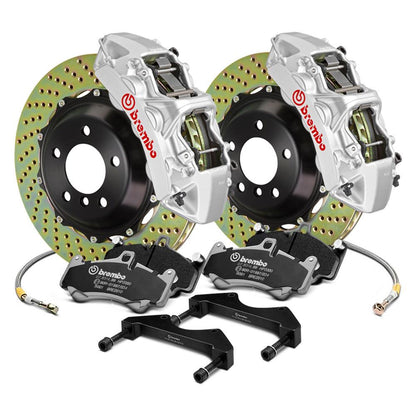 Brembo GT Series Cross Drilled Front Big Brake Kit | 2004-2007 Subaru WRX/STI (1M1.8039A)