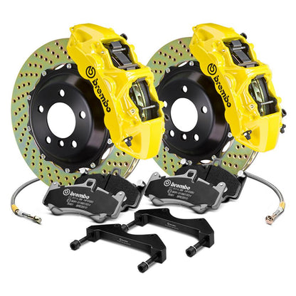 Brembo GT Series Cross Drilled Front Big Brake Kit | 2004-2007 Subaru WRX/STI (1M1.8039A)