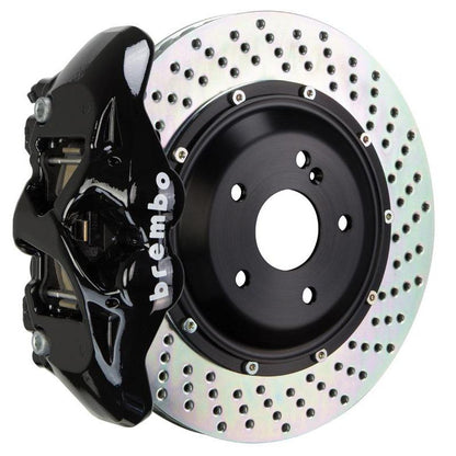 Brembo GT Monobloc 4-Piston 345mm Front Drilled Big Brake Kit | 2017-2021 Honda Civic Si/Type-R (1S1.8005A)