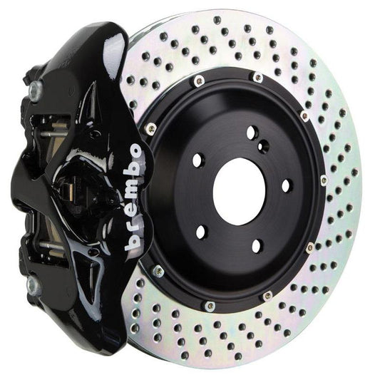 Brembo GT Monobloc 4-Piston 345mm Front Drilled Big Brake Kit | 2017-2021 Honda Civic Si/Type-R (1S1.8005A)