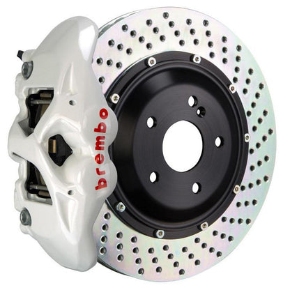 Brembo GT Monobloc 4-Piston 345mm Front Drilled Big Brake Kit | 2017-2021 Honda Civic Si/Type-R (1S1.8005A)