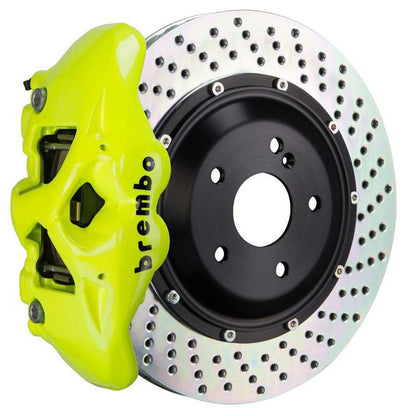Brembo GT Monobloc 4-Piston 345mm Front Drilled Big Brake Kit | 2017-2021 Honda Civic Si/Type-R (1S1.8005A)