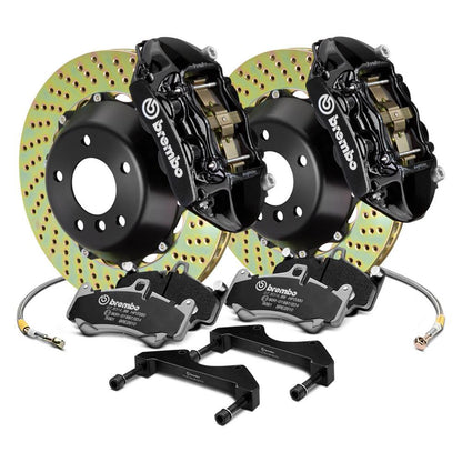 Brembo GT Series Cross Drilled 2-Piece Rotor Rear Big Brake Kit | Multiple Subaru Fitments (2P1.8020A)