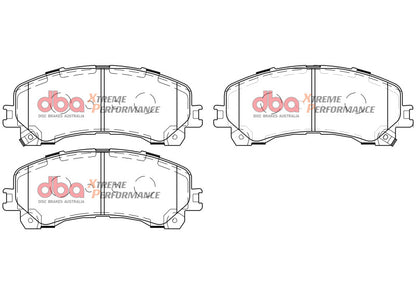 DBA XP Front Brake Pads | Volkswagen Amarok (18-19) (DB15000XP)