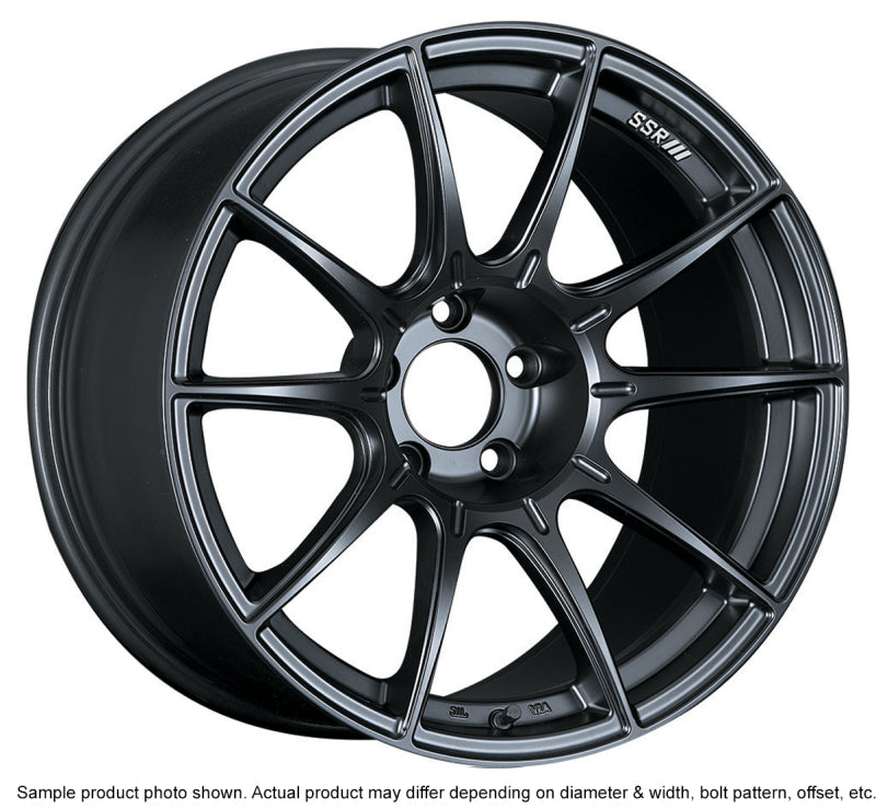 SSR GTX01 18x9.5 +15 5x114.3 Flat Black