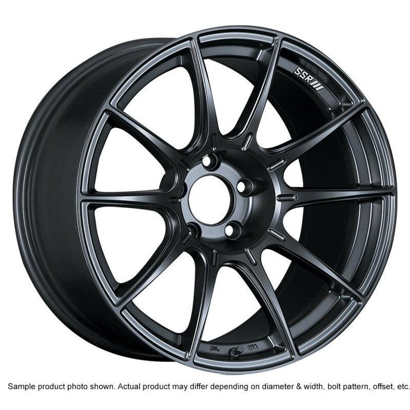 SSR GTX01 18x9.5 +22 5x114.3 Flat Black