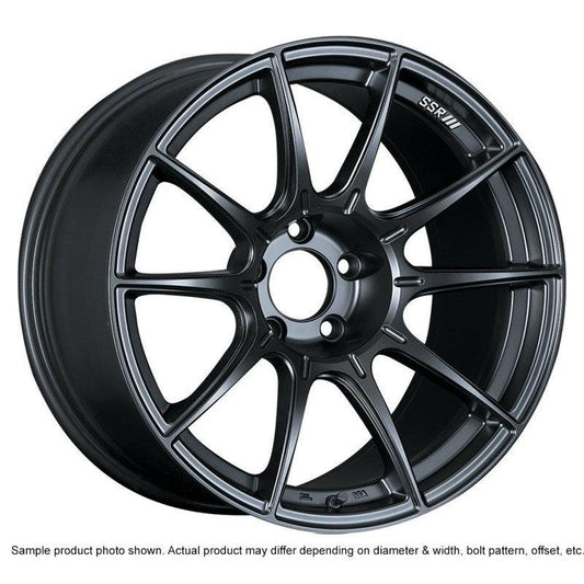 SSR GTX01 18x9.5 +22 5x114.3 Flat Black