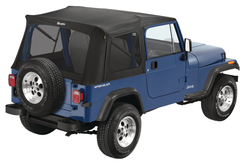 Bestop 54709-35 Supertop Classic Black Diamond Soft Top for 97-06 Wrangler TJ
