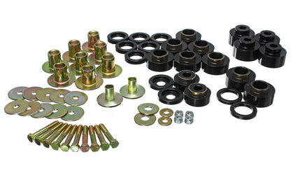 ENERGY SUSPENSION 3.4170G BLACK BODY MOUNT BUSHINGS FOR 1968-1972 CHEVY CHEVELLE