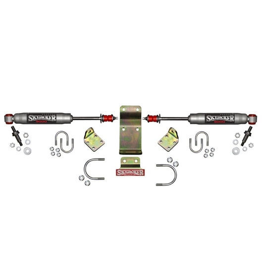 Skyjacker 9208 High Clearance Dual Stabilizer Kit Silver for 18-20 Gladiator JL