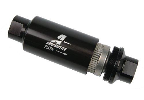 Aeromotive In-Line Filter - (AN-10) 10 Micron Microglass Element Red Anodize Finish
