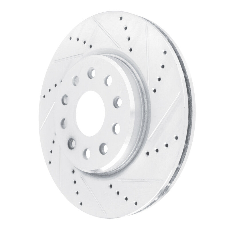DFC D&S Brake Rotor (FRONT RIGHT): Jeep Grand Cherokee (22-25) - Silver