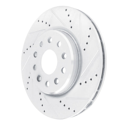 DFC D&S Brake Rotor (FRONT RIGHT): Jeep Grand Cherokee (22-25) - Silver