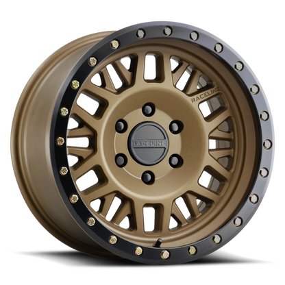 (set of 4) Raceline 951 Ryno Bronze | 17x8.5" +0mm | 6x139.7mm Wheel