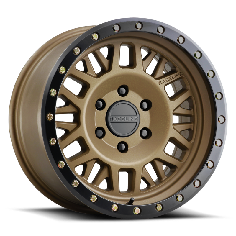 (set of 4) Raceline 951 Ryno Bronze | 17x8.5" +18mm | 6x139.7mm Wheel
