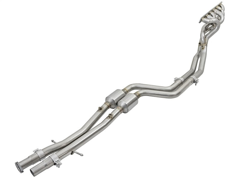 aFe Long Tube Headers w/ Mid Pipes (Catted) | BMW M3 (92-99) (48-36316-YC)