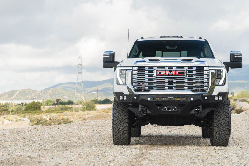 DV8 Offroad FBGC2-02 Spec Series Front Bumper 24-26 GMC Sierra 2500HD/3500HD